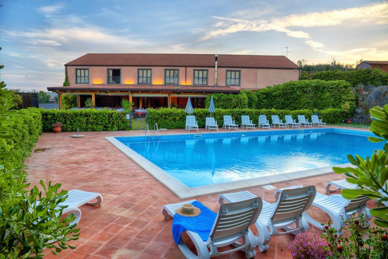 Agriturismo Biologico Corte Aragonese Santa Maria di Licodia 外观 照片